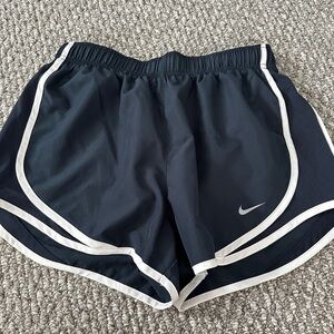Nike Women's Dark Blue Athletic Shorts